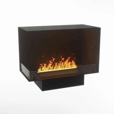 Foco Myst Corner Left 800 Foco By Bio Fireplace Group